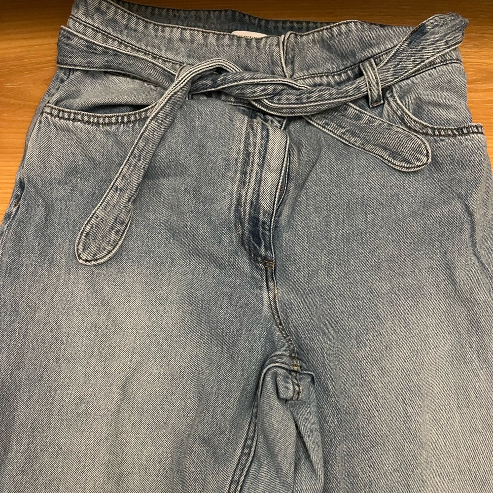 Light Blue LA Atelier Mom Jeans Size: 10